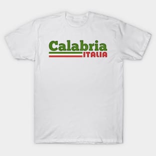 Calabria, Italy // Retro Style Design T-Shirt